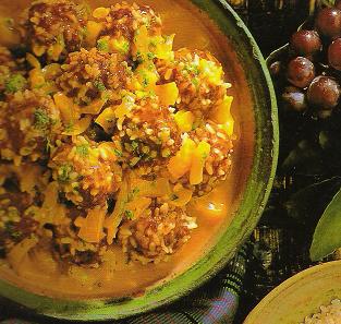 BOULETTES DE VIANDE AU RIZ