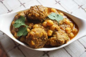 Boulettes de kefta aux pois chiches