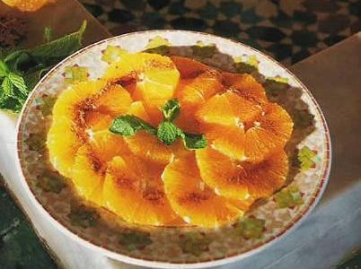 SALADE D'ORANGES à la CANNELLE