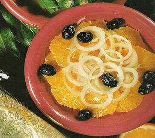 SALADE D’OIGNONS A LA MAROCAINE