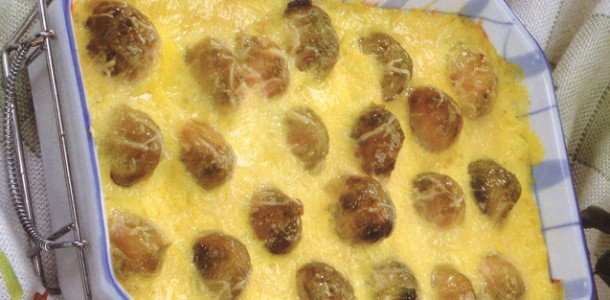 Gratin de choux de bruxelle