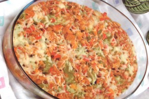Gratin de lasagne au fromage