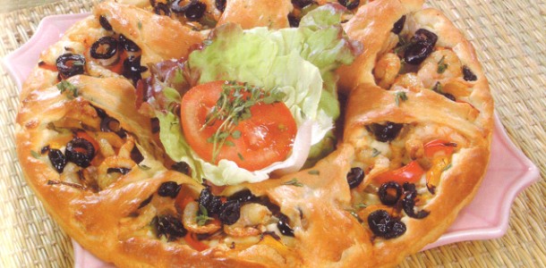 Pizza nouvelle forme