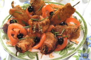 Poivrons farcies au fromage ricota