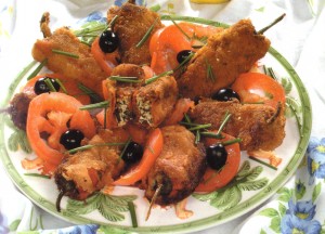 Poivrons farcies au fromage ricota