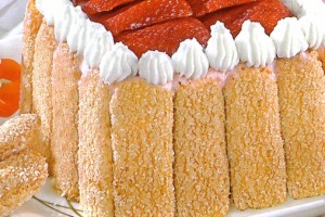 Charlotte aux fraises