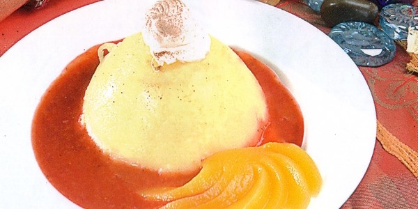Crème à la pêche