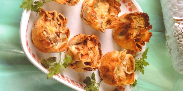 Crêpes au poivron et fromage