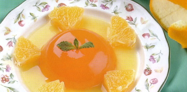 Flan à l'orange