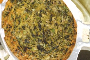 Gratin d'épinard aux oeufs