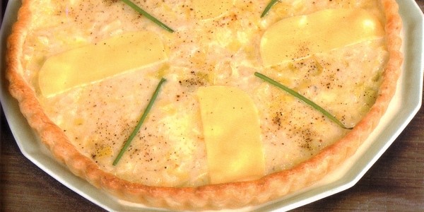 Kich au fromage et pâte feuilletée