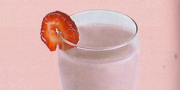 Milk-shake aux fraises