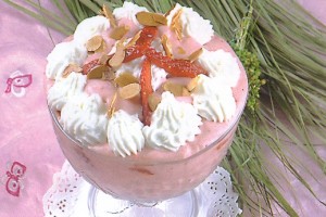 Mousse de fraises