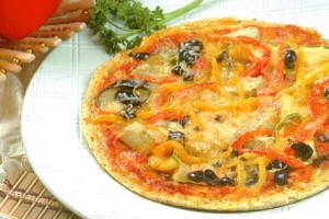 Pizza aux légumes