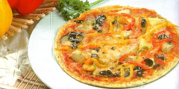 Pizza aux légumes