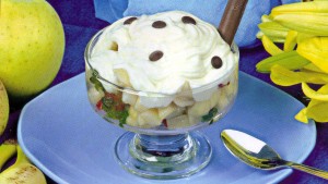 Salade de fruits à la crème