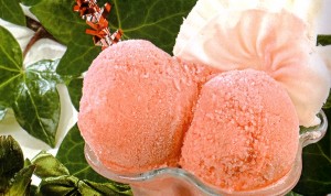 Sorbet aux fraises