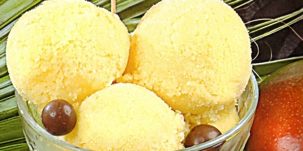 Sorbet à la mangue