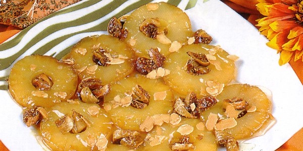 Ananas caramélisés