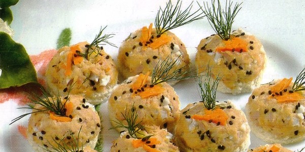 Canapés au thon