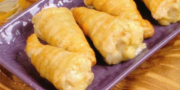 Cornets aux crevettes