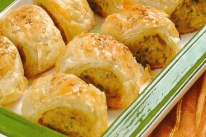 Feuilletés au poulet