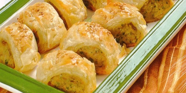 Feuilletés au poulet