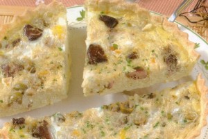 Quiche au vermicelle chinois