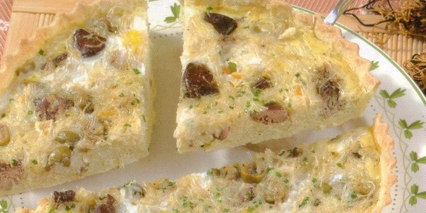 Quiche au vermicelle chinois