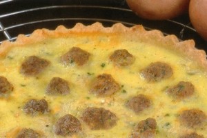 Quiche aux pommes de terre