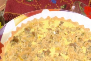 Quiche à la viande hachée