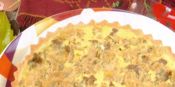 Quiche à la viande hachée