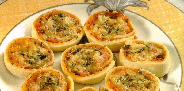 Roulés à la mortadelle