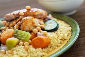 Couscous Algérois au poulet