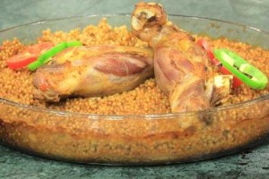 Berkoukess au poulet