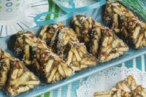 Triangles au chocolat