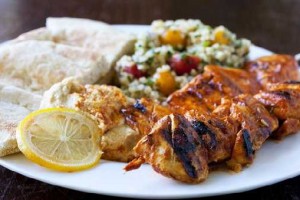 Brochettes de dinde aux épices