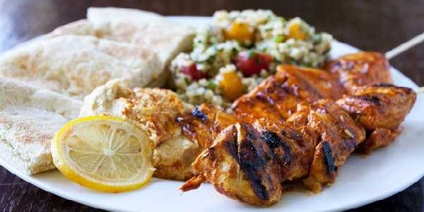 Brochettes de dinde aux épices