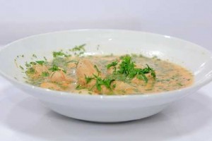 Soupe de vermicelles au poulet