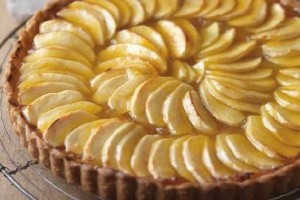 Tarte aux pommes légère
