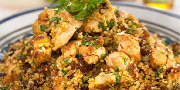 Couscous épicé au poulet