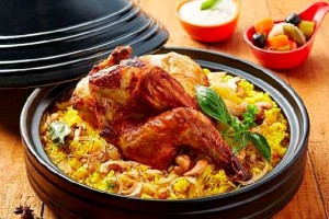 Riz épicé au poulet