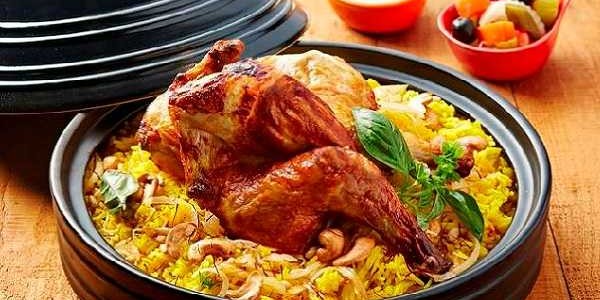 Riz épicé au poulet
