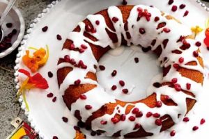 Cake aux épices et fleur d'oranger